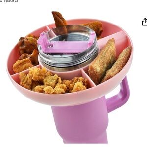 Silicone Snack Bowl for Stanley 40 oz Cup-Pink